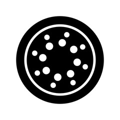 pizza icon or logo isolated sign symbol vector illustration - high quality black style vector icons
