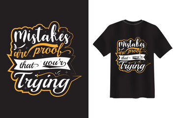 Typography motivational quotes vector