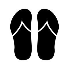 slippers icon or logo isolated sign symbol vector illustration - high quality black style vector icons

