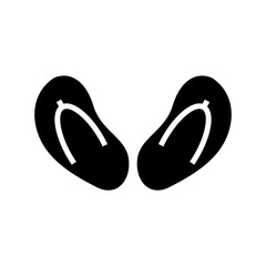 slippers icon or logo isolated sign symbol vector illustration - high quality black style vector icons
