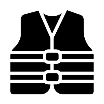 Life Jacket glyph icon