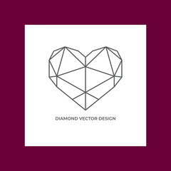 Royal Diamond Vector Designs Template