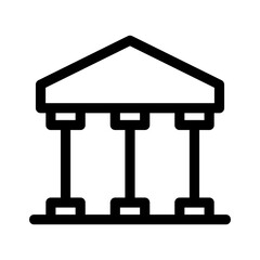 banking icon or logo isolated sign symbol vector illustration - high quality black style vector icons
