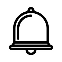 bell icon or logo isolated sign symbol vector illustration - high quality black style vector icons
