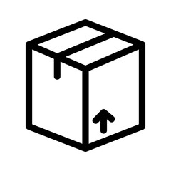 box icon or logo isolated sign symbol vector illustration - high quality black style vector icons
