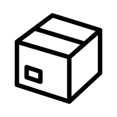 box icon or logo isolated sign symbol vector illustration - high quality black style vector icons
