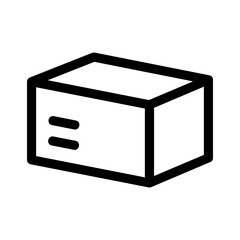 box icon or logo isolated sign symbol vector illustration - high quality black style vector icons
