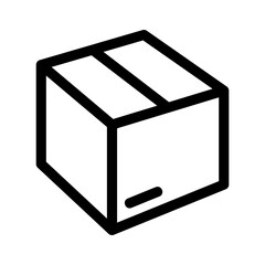 box icon or logo isolated sign symbol vector illustration - high quality black style vector icons
