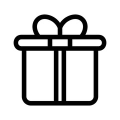 gift icon or logo isolated sign symbol vector illustration - high quality black style vector icons
