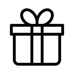 gift icon or logo isolated sign symbol vector illustration - high quality black style vector icons
