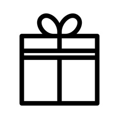 gift icon or logo isolated sign symbol vector illustration - high quality black style vector icons

