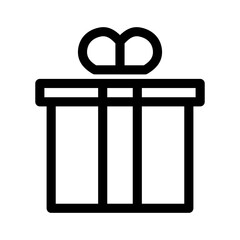 gift icon or logo isolated sign symbol vector illustration - high quality black style vector icons
