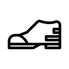 shoes icon or logo isolated sign symbol vector illustration - high quality black style vector icons
