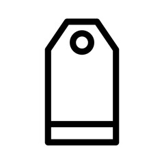 tag icon or logo isolated sign symbol vector illustration - high quality black style vector icons
