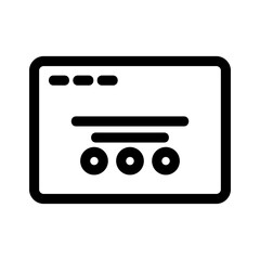 website icon or logo isolated sign symbol vector illustration - high quality black style vector icons
