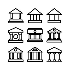 banking icon or logo isolated sign symbol vector illustration - high quality black style vector icons
