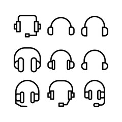 costumer service icon or logo isolated sign symbol vector illustration - high quality black style vector icons
