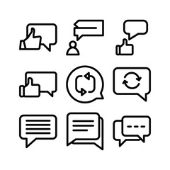 feedback icon or logo isolated sign symbol vector illustration - high quality black style vector icons
