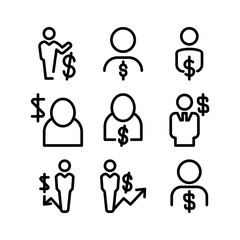 bribe icon or logo isolated sign symbol vector illustration - high quality black style vector icons
