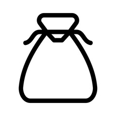 bag icon or logo isolated sign symbol vector illustration - high quality black style vector icons
