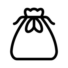 bag icon or logo isolated sign symbol vector illustration - high quality black style vector icons
