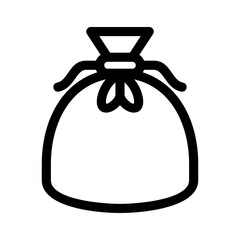 bag icon or logo isolated sign symbol vector illustration - high quality black style vector icons
