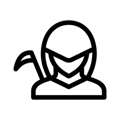 death icon or logo isolated sign symbol vector illustration - high quality black style vector icons
