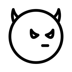 evil icon or logo isolated sign symbol vector illustration - high quality black style vector icons
