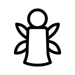 fairy icon or logo isolated sign symbol vector illustration - high quality black style vector icons
