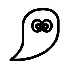 ghost icon or logo isolated sign symbol vector illustration - high quality black style vector icons
