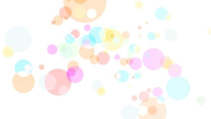 pattern with colorful circles