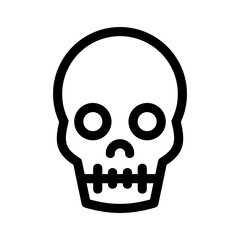 skull icon or logo isolated sign symbol vector illustration - high quality black style vector icons
