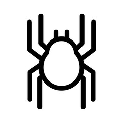 spider icon or logo isolated sign symbol vector illustration - high quality black style vector icons
