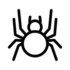spider icon or logo isolated sign symbol vector illustration - high quality black style vector icons
