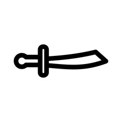 sword icon or logo isolated sign symbol vector illustration - high quality black style vector icons
