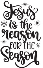 Obraz premium Jesus Is The Reason For The Season 2