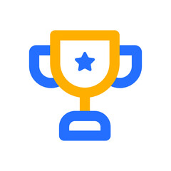 Champion Cup with Outline Color