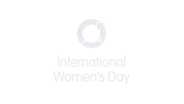 Intro for International Women's Day - ideal for presentation / video titles