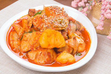 Braised Spicy Chicken - Korean Food