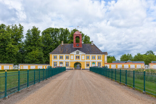 Northern gatehouse of Valdemars Castle near Svendborg, Funen, Denmark