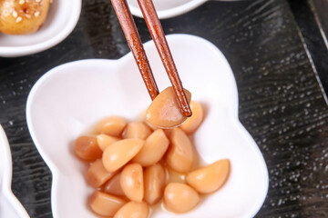 pickled garlic - korean food