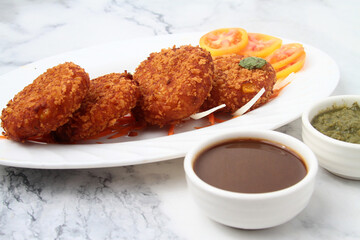 Freshly cooked Khees Ka Tikbi