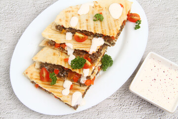 Freshly cooked Marina Kebab