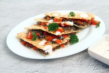 Freshly cooked Marina Kebab
