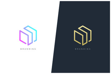 Multimedia Production Vector Logo Concept