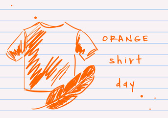 Orange Shirt Day in honor of the indigenous Canadian children against all forms of racism