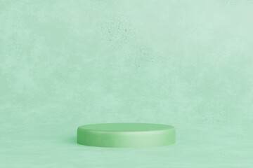 Minimalist Podium Background 3d Render Illustration