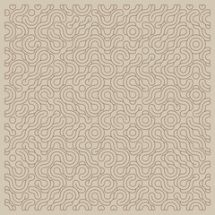 Color truchet tiling connections illustration