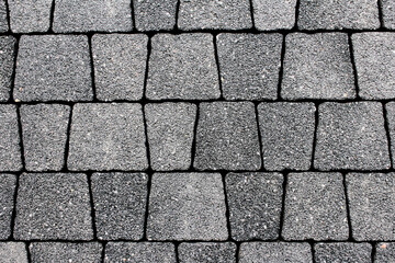 Background with black rough blocks