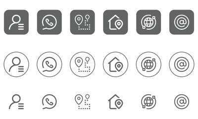 Help and support glyph icon set. Simple solid style symbol for web template and app. Online service, call center, contact phone concept.